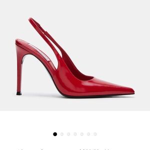 Steve Madden Bold Red Slingback Heels